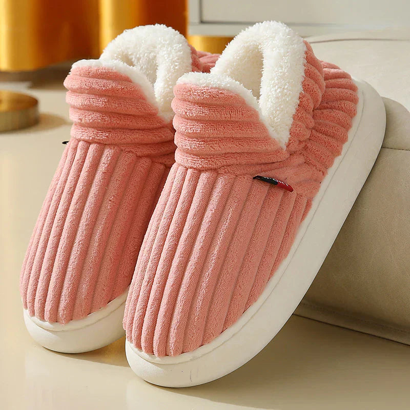 Warmsy Cozy Slippers – Faux-Fur Lined Indoor Slippers for Men & Women