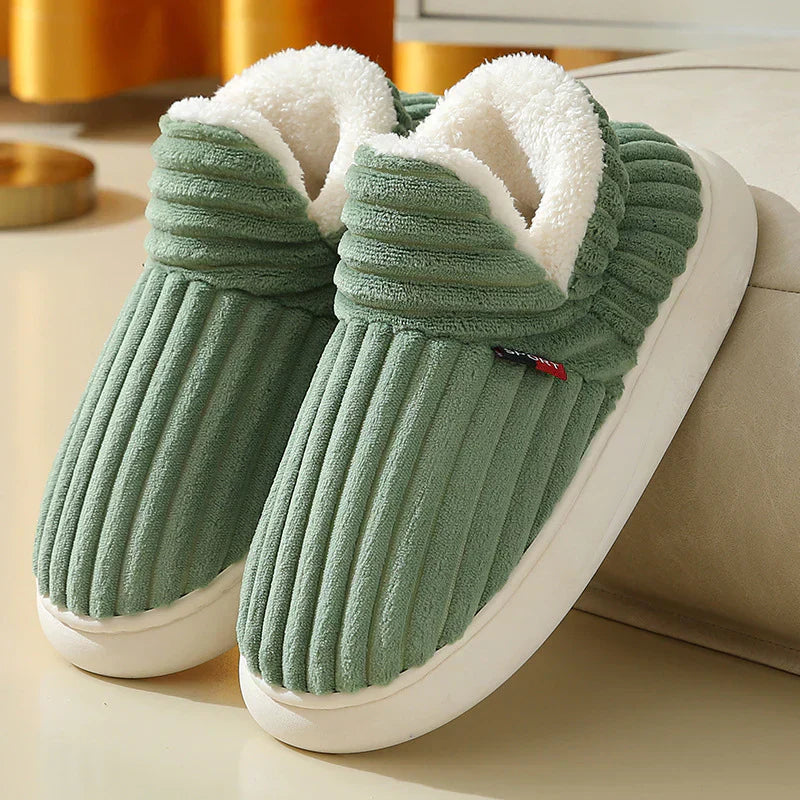 Warmsy Cozy Slippers – Faux-Fur Lined Indoor Slippers for Men & Women