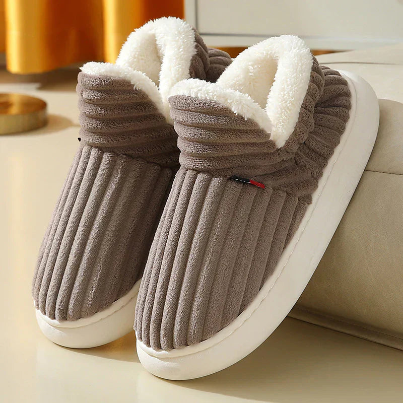 Warmsy Cozy Slippers – Faux-Fur Lined Indoor Slippers for Men & Women